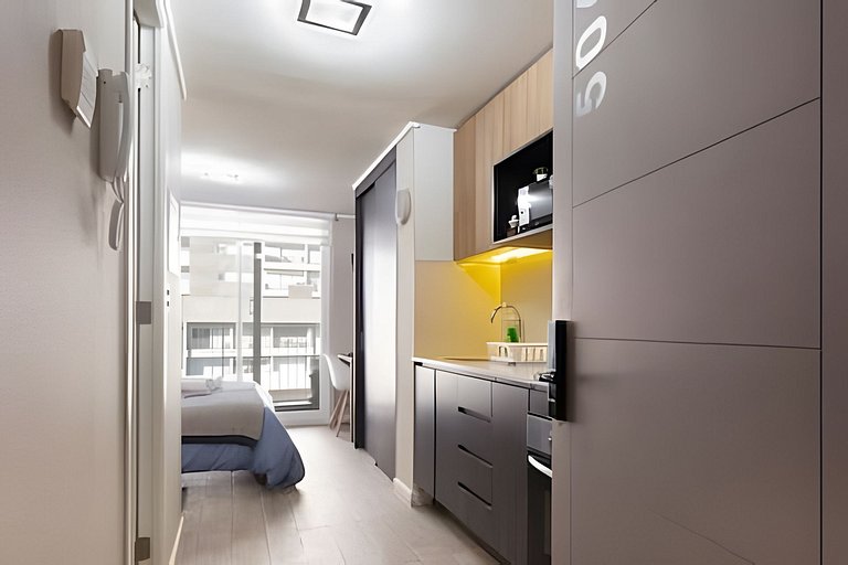 Modern Stay in Ñuñoa w/ AC