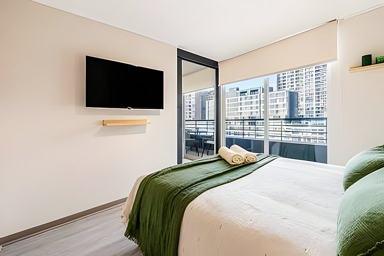 Central Santiago Stay + Parking