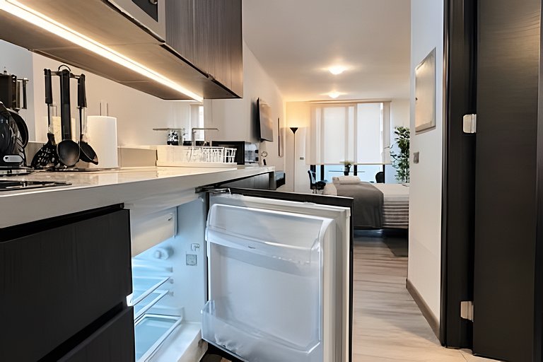 Elegant Studio Near Downtown Santiago