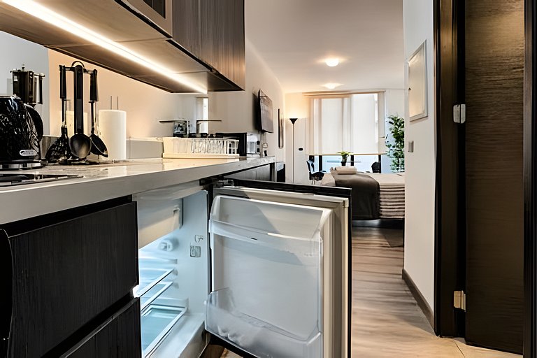 Elegant Studio Near Downtown Santiago
