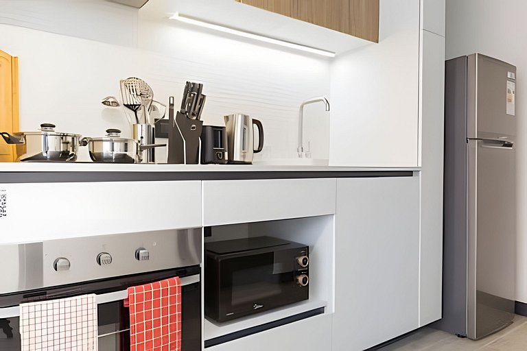 Modern 1BR | A/C | Near Metro & Quinta Normal