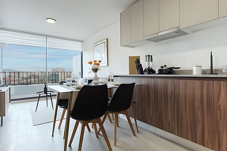 Stylish 1BR | Metro Franklin & City View