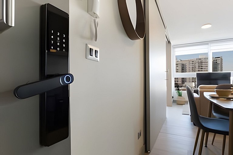 Santiago Centro | Pool, Laundry & 1BR